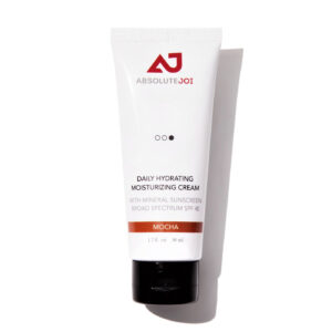 the best sunscreens for black skin - AbsoluteJOI Skincare Tinted Moisturizer With SPF 40 Mineral Sunscreen