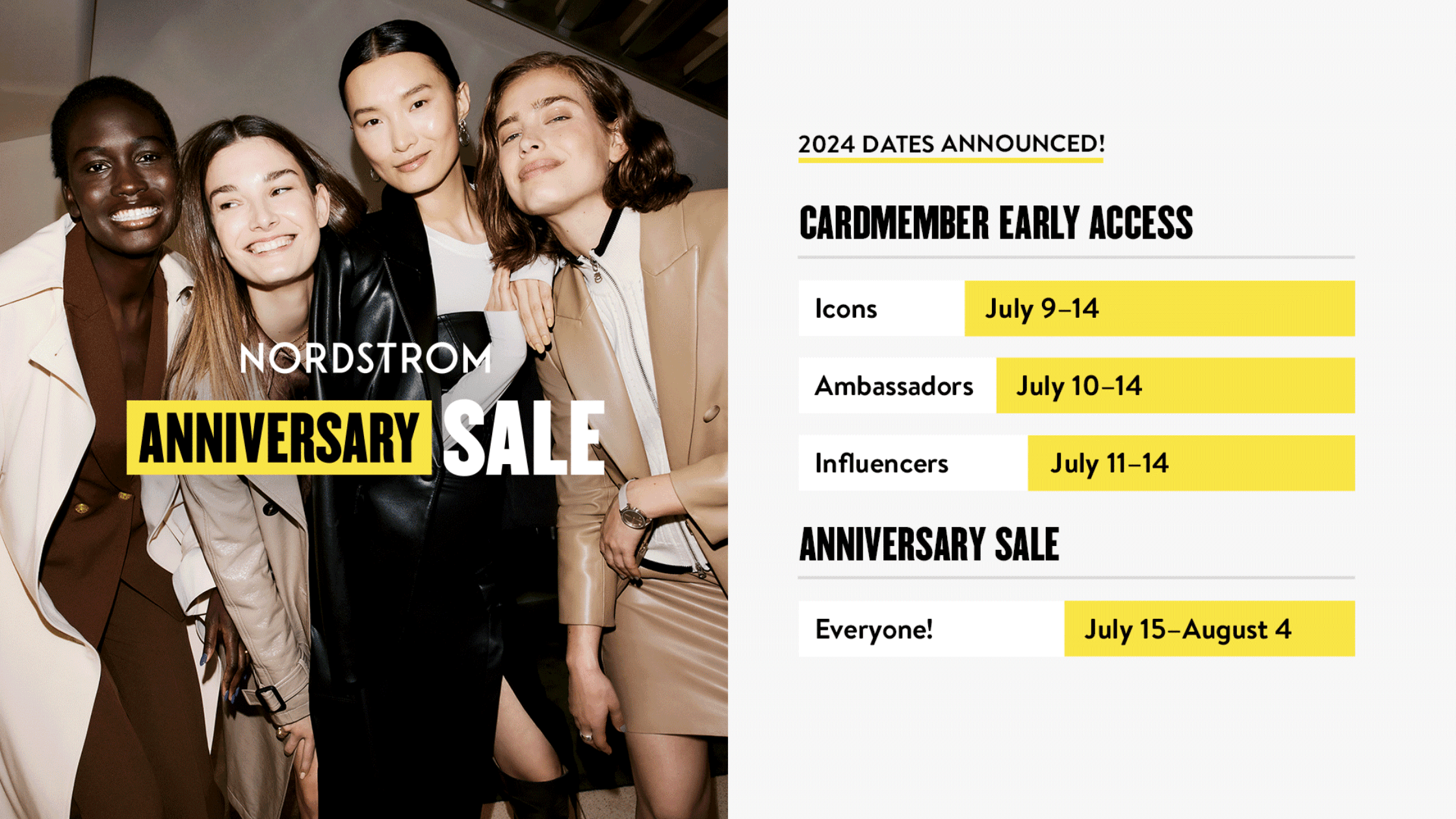 nordstrom anniversary sale 2024 dates