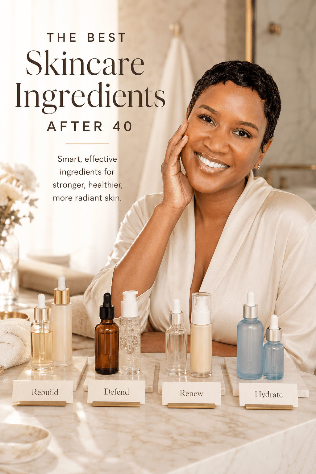 Best Skincare Ingredients After 40